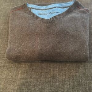 Tommy Bahama Crew Sweater Reversible Size XL Preowned